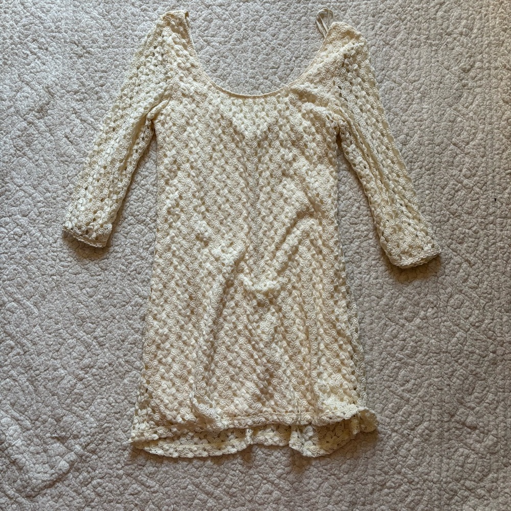 Cream Dress